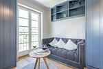 Wohnzimmer - Villa Maybach, Whg. 7 Blauer Salon - Top-Hundeurlaub