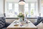 Wohnzimmer - Villa Maybach, Whg. 7 Blauer Salon - Top-Hundeurlaub