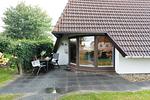 Terrasse - Ferienhaus "Lichtes Haus am Feld " Tegeler Rinne 12 - Top-Hundeurlaub