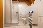 Badezimmer - Ferienhaus "Lichtes Haus am Feld " Tegeler Rinne 12 - Top-Hundeurlaub