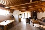 Wohnzimmer - Ferienhaus  Eversand 03 - Top-Hundeurlaub