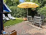 Terrasse - Süderstraße 29a Whg. 01 - Top-Hundeurlaub
