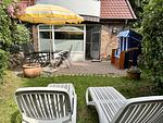 Garten - Süderstraße 29a Whg. 01 - Top-Hundeurlaub