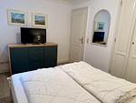 Schlafzimmer - Süderstraße 29a Whg. 01 - Top-Hundeurlaub