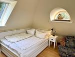 Schlafzimmer - Süderstraße 29a Whg. 02 - Top-Hundeurlaub