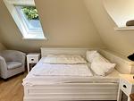 Schlafzimmer - Süderstraße 29a Whg. 02 - Top-Hundeurlaub