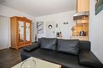 Wohnzimmer mit Sofa - Wohnung 15 - Top-Hundeurlaub