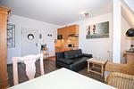 Blick in den Wohnbereich - Wohnung 15 - Top-Hundeurlaub