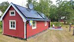 Hus Långhult – klassisches rotes Schwedenhaus mit großem Garten nahe Mönsterås in Småland - Hus Långhult - Top-Hundeurlaub