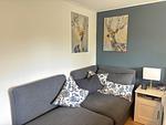 Schlafzimmer - Hus Långhult - Top-Hundeurlaub