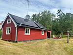 Außenansicht des Ferienhauses Hus Långhult nahe Mönsterås - Hus Långhult - Top-Hundeurlaub