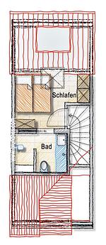 Dachgeschoss - Kiefernhuus 3 - Top-Hundeurlaub
