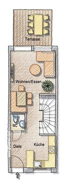Erdgeschoss - Kiefernhuus 3 - Top-Hundeurlaub