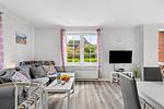 Wohnzimmer - Ferienwohnung "Rosenwall" Schönberger Strand - Top-Hundeurlaub