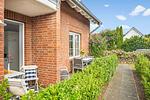 Terrasse - Ferienwohnung "Rosenwall" Schönberger Strand - Top-Hundeurlaub