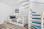 Schlafzimmer - Ferienwohnung "Rosenwall" Schönberger Strand - Top-Hundeurlaub