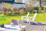 Terrasse - Ferienhaus Strandläufer - Top-Hundeurlaub