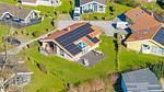 Vogelperspektive - Ferienhaus Strandläufer - Top-Hundeurlaub