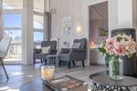 Wohnzimmer - Ferienhaus Strandläufer - Top-Hundeurlaub