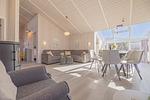 Wohnzimmer - Ferienhaus Strandläufer - Top-Hundeurlaub