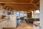 Wohnzimmer - Ferienhaus "Käthi" Mellumplate 16 - Top-Hundeurlaub