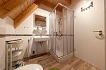 Badezimmer - Ferienhaus "Käthi" Mellumplate 16 - Top-Hundeurlaub