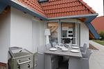 Terrasse - Ferienhaus  Mellumplate 23 - Top-Hundeurlaub