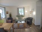 Wohnzimmer - Ferienwohnung am Nordstrand - strandnah und komfortabel - Top-Hundeurlaub