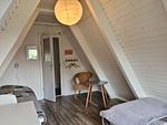 Ferienhaus Spunk - Das hundefreundliche Nurdachhaus mit blickdichtem 1,80 m hohem Zaun - Top-Hundeurlaub