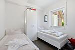 Schlafzimmer - Friesenrose - Top-Hundeurlaub