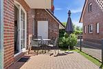 Terrasse - Friesenrose - Top-Hundeurlaub