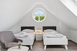 Schlafzimmer - Deichbude - Top-Hundeurlaub