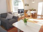 Wohnzimmer - (EIC4)  Ferienhaus Bullwinkel - Top-Hundeurlaub