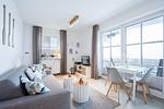 Wohnzimmer - (GAR4c) Ferienwohnung "Ditscher 2" im Appartementhaus "Seelust" - Top-Hundeurlaub