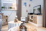 Wohnzimmer - (GAR4c) Ferienwohnung "Ditscher 2" im Appartementhaus "Seelust" - Top-Hundeurlaub