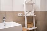 Badezimmer - (GAR4c) Ferienwohnung "Ditscher 2" im Appartementhaus "Seelust" - Top-Hundeurlaub