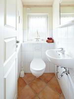 Gäste-WC - (BIR16) Ferienhaus Villa Bullerbü - Top-Hundeurlaub