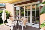 Terrasse - (OST1) Ferienwohnung "Lörper 1" - Top-Hundeurlaub