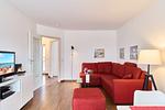 Wohnzimmer - (OST35c) Ferienwohnung "Sonnendeck" - Top-Hundeurlaub