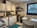 Küche / Küchenzeile - (STOE12c) Ferienwohnung "Sonnenschein" - Top-Hundeurlaub