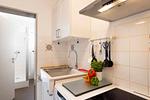 Küche / Küchenzeile - (STR73) Ferienhaus "Meeresblick" - Top-Hundeurlaub