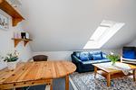 Wohnzimmer - (HER14b) Ferienwohnung "Hartig 2" - Top-Hundeurlaub