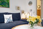 Wohnzimmer - (OST29b) Ferienwohnung "Muschelbank" - Top-Hundeurlaub