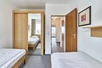 Schlafzimmer - (DKK7) Ferienwohnung "Abendsonne" - Top-Hundeurlaub