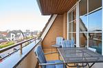 Balkon - (DKK7) Ferienwohnung "Abendsonne" - Top-Hundeurlaub