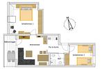 Grundriss - (DKK7) Ferienwohnung "Abendsonne" - Top-Hundeurlaub
