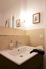 Badezimmer - (STA200) Ferienwohnung "Dünengras" - Top-Hundeurlaub
