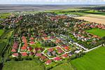 Vogelperspektive - Appartement "Strandgeflüster " Sieltrift 33-34 - Top-Hundeurlaub