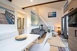 Wohnzimmer - (AMW8d) Ferienhaus Moin - Top-Hundeurlaub