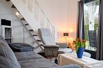 Wohnzimmer - (AMW8d) Ferienhaus Moin - Top-Hundeurlaub